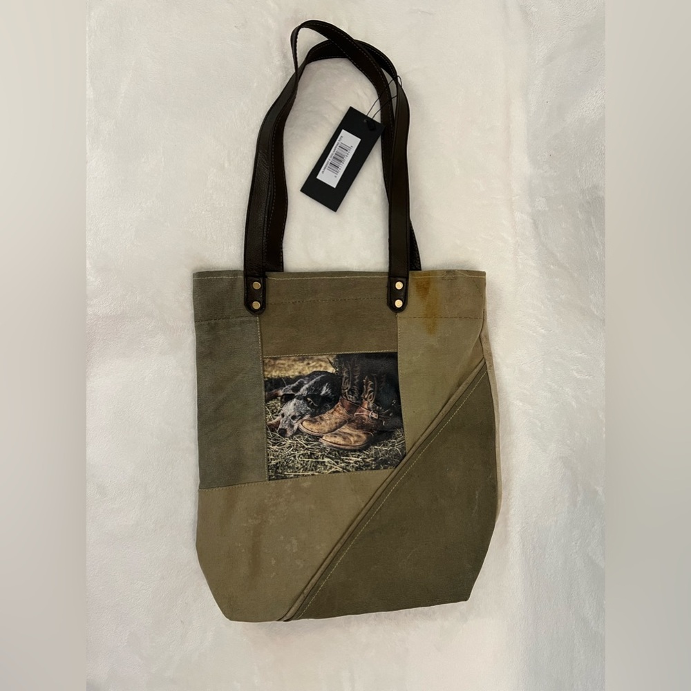 Vintage Addiction Canvas Tote